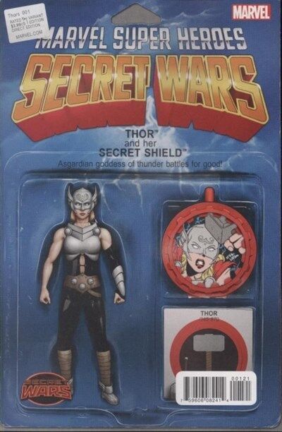 Thors (2015-2016) #1 of 4 (Christopher Action Figure Variant)