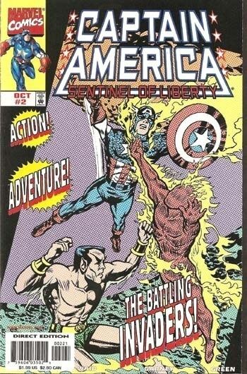 Captain America - Sentinel of Liberty (1998-1999) #2 of 12 (Variant)