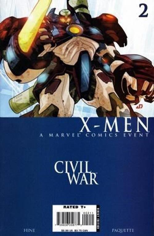 Civil War - X-Men (2006) #2 of 4