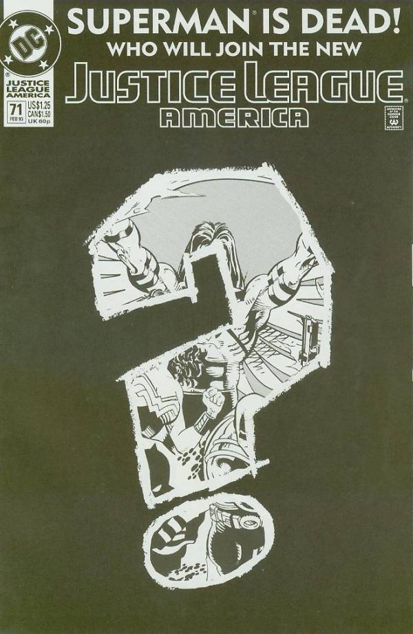 Justice League America (1987-1996) #71 (Outer Cover Variant)