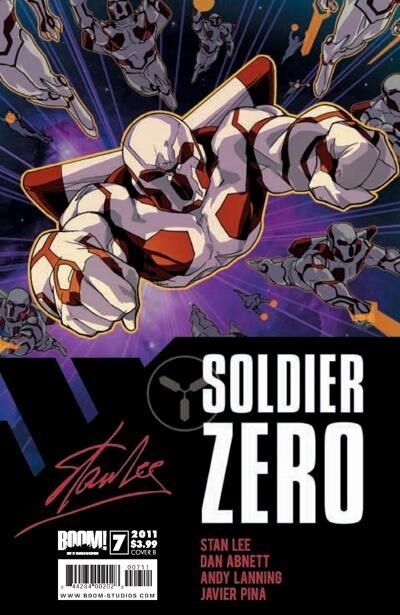 Soldier Zero (2010-2011) #7 (Cover B Variant)