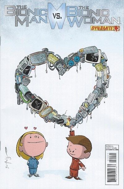 Bionic Man Vs. Bionic Woman (2013) #4 of 5 (1:10 Chris Eliopoulos Variant)