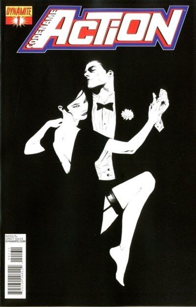 Codename - Action (2013-2014) #1 of 5 (1:25 Jae Lee B&W Variant)