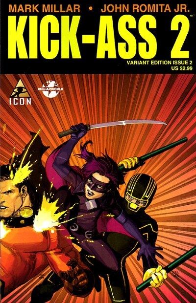 Kick-Ass 2 (2010-2012) #2 of 7 (1:10 Leinil Francis Yu Variant)