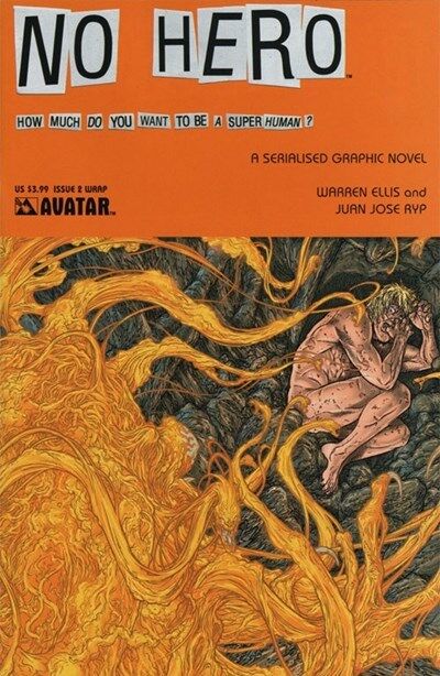 No Hero (2008-2009) #2 of 7 (Wraparound Variant)