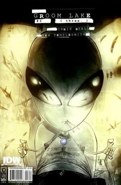 Groom Lake (2009) #3 of 4 (Cover B Variant)