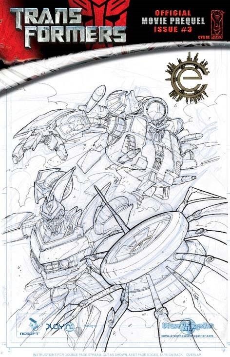 Transformers - Official Movie Prequel (2007) #3 of 4 (Comic Expo Variant)