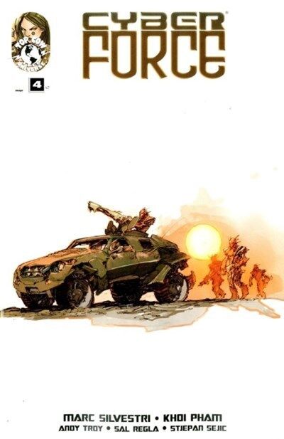 Cyber Force Vol. 4 (2012-2015) #4 (1:50 Mark Silvestri Variant)