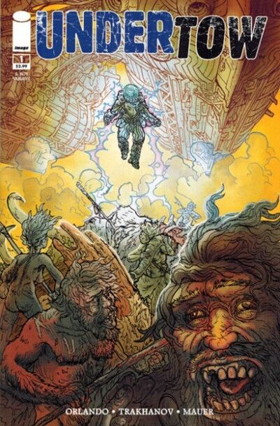 Undertow (2014) #1 of 6 (Simon Roy Variant)