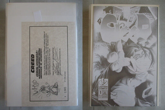 Creed Cranial Disorder #1 Platinum Collector's Ed. Ltd. to 1500 With COA