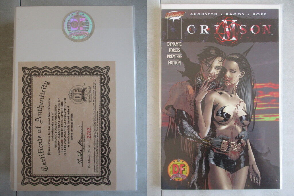 Crimson Alex's Next Adventure #1 Jae Lee Cover Ltd. to 15000 With COA