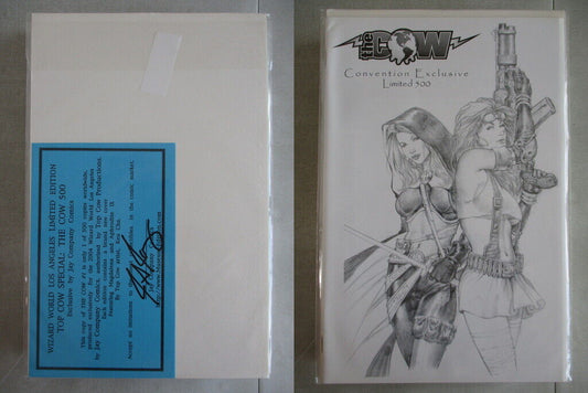 The Cow #1 Wizard World LA Sketch Cover Ltd. to 500 With COA