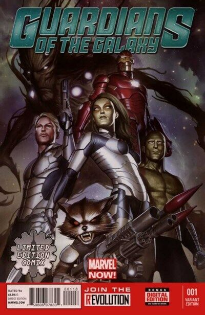 Guardians of the Galaxy Vol. 3 (2013-2015) #1 (Comix Adi Granov Variant)
