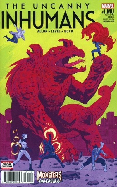 Monster's Unleashed - Uncanny Inhumans (2017) One-Shot
