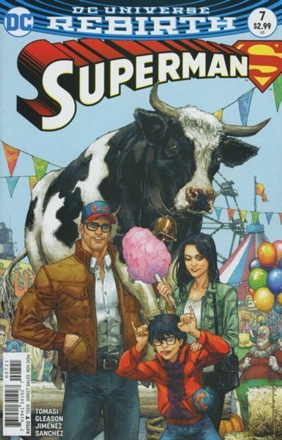 Superman Vol. 4 (2016-2018) #7 (Kenneth Rocafort Variant)