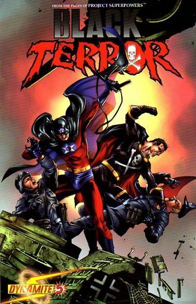 Black Terror (2008-2011) #5 (Jonathan Lau Variant)