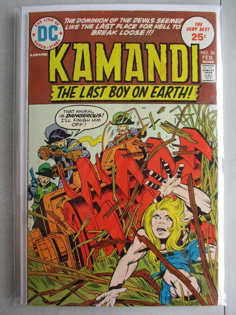 Kamandi - Last Boy on Earth (1972-1978) #26 VF+