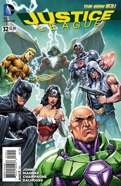 Justice League Vol. 2 (2011-2016) #32 1:25 Howard Porter Variant)