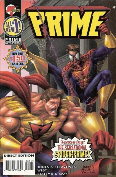Prime Vol. 2 (1995-1996) #1 (Painted Variant)