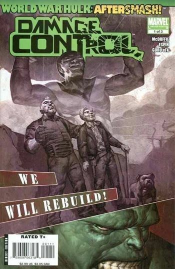 World War Hulk - Aftersmash: Damage Control (2008) #1 of 3