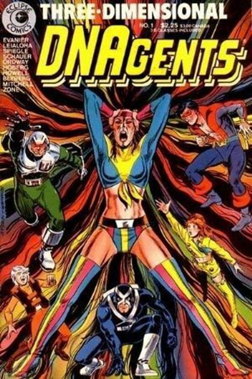 Three Dimensional DNAgents (1986) One-Shot