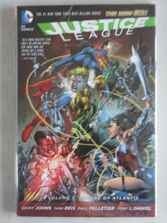 Justice League Vol. 3 - Throne of Atlantis - Hardback