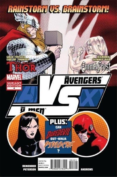 A Vs. X (2012) #4 of 6 (1:20 Brandon Peterson Variant)