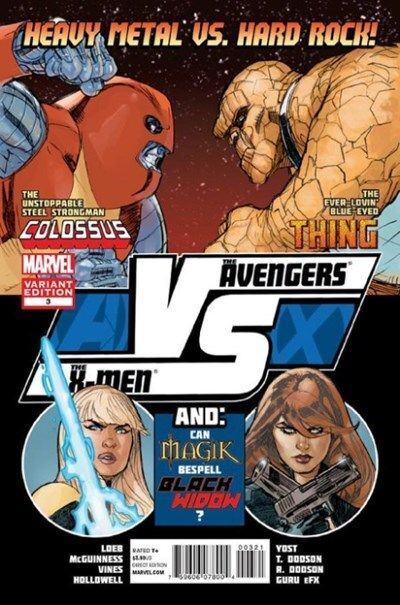 A Vs. X (2012) #3 of 6 (1:20 Terry Dodson Variant)