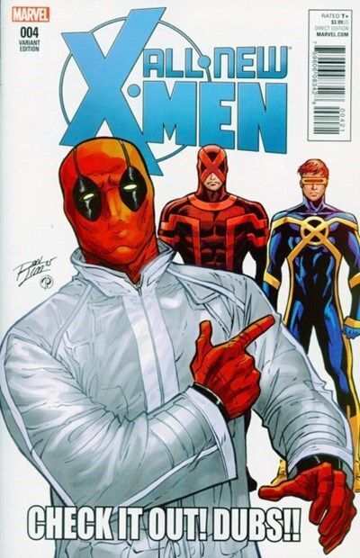 All New X-Men Vol. 2 (2016-2017) #4 (1:10 Ron Lim Deadpool Variant)