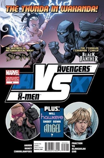 A Vs. X (2012) #5 of 6 (1:20 Tom Raney Variant)