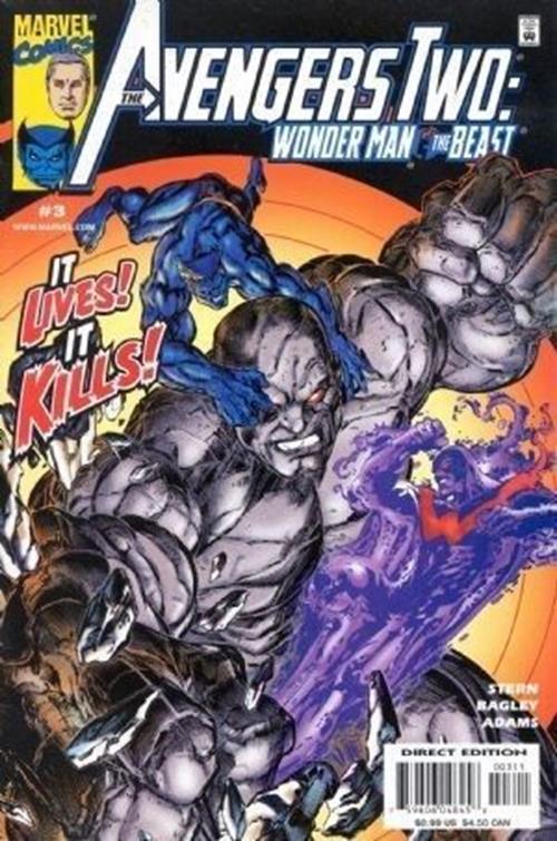 Avengers Two - Wonder Man & Beast (2000) #3 of 3