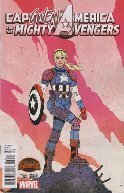 Captain America & The Mighty Avengers (2015) #9 (Jake Wyatt Variant)