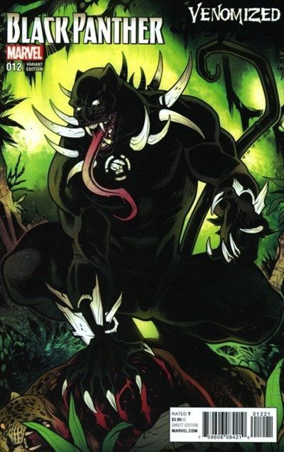 Black Panther Vol. 6 (2016-2018) #12 (Torque Venomized Variant)