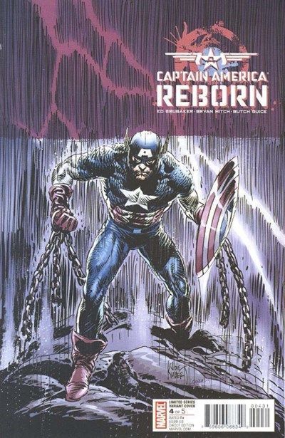 Captain America - Reborn (2009-2010) #4 of 6 (Joe Kubert Variant)