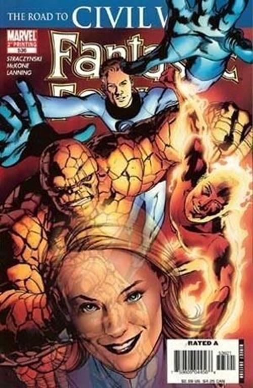 Fantastic Four Vol. 1 (1961-2012) #536 (2nd Print Variant)