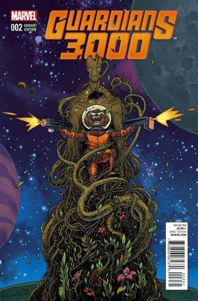 Guardians 3000 (2014-2015) #2 (Ian Bertram Variant)