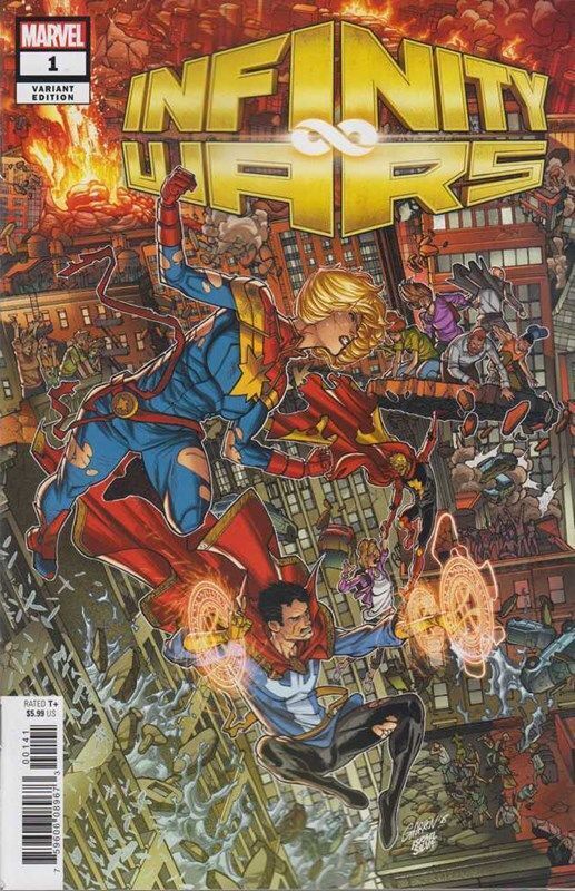 Infinity Wars (2018-2019) #1 of 6 (Javier Garron Variant)