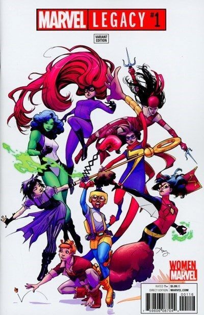 Marvel Legacy (2017) One-Shot (1:25 Amy Reeder Variant)