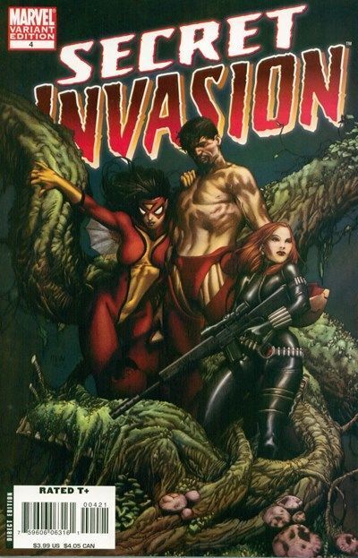 Secret Invasion (2008-2009) #4 of 8 (1:20 Steve McNiven Variant)