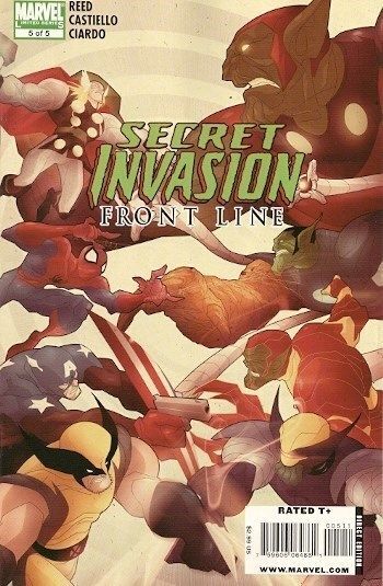 Secret Invasion - Front Line (2008-2009) #5 of 5
