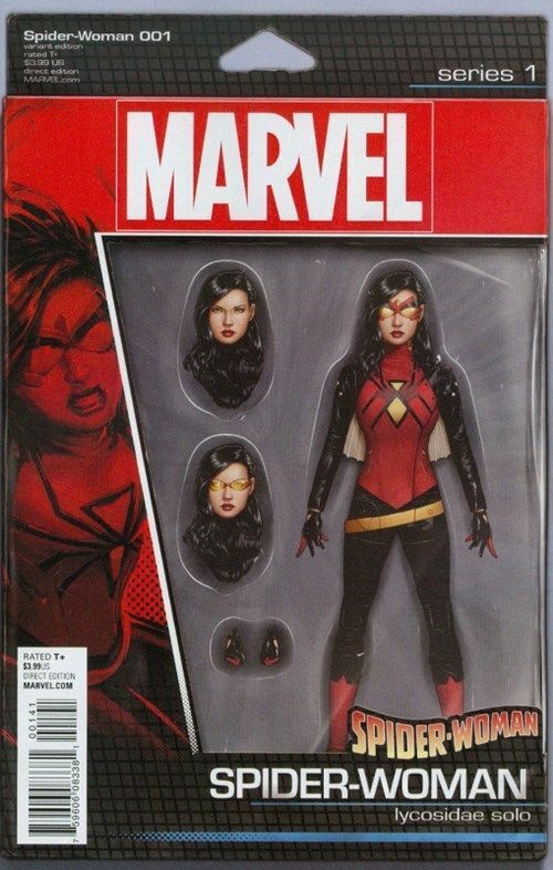 Spider-Woman Vol. 5 (2016-2017) #1 (Action Figure Variant)
