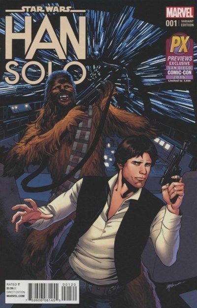 Star Wars - Han Solo (2016-2017) #1 of 5 (PX Previews Variant)