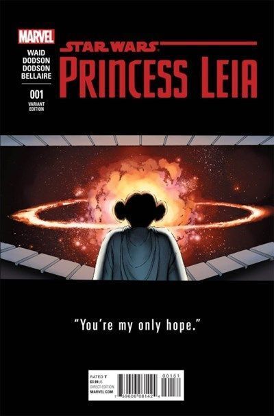 Star Wars - Princess Leia (2015) #1 of 5 (1:25 John Cassaday Variant)