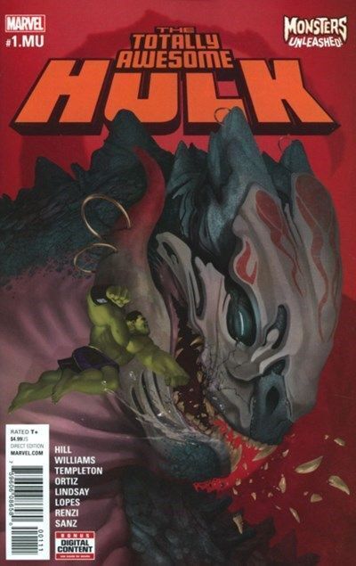 Totally Awesome Hulk (2016-2017) #1 (MU Variant)