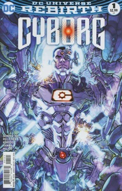 Cyborg Vol. 2 (2016-Present) #1 (Carlos D'Anda Variant)