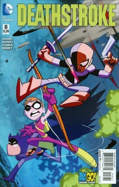 Deathstroke Vol. 2 (2014-2016) #8 (Teen Titans Go Variant)