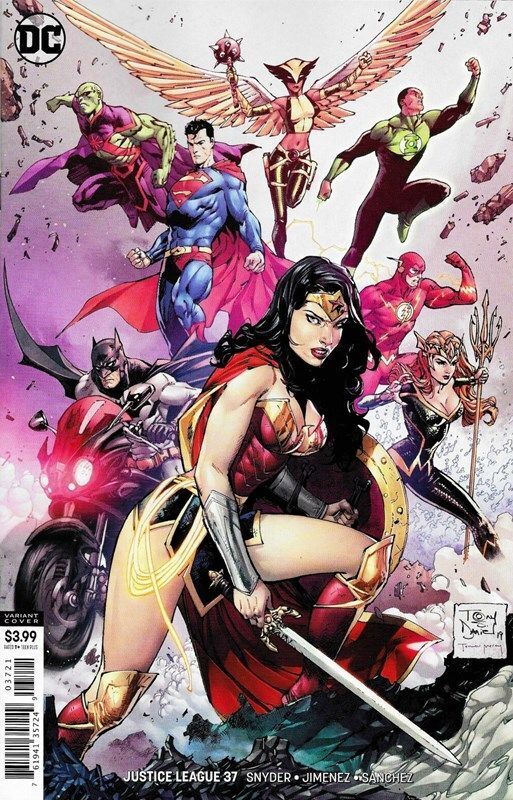 Justice League Vol. 4 (2018-Present) #37 (Tony S. Daniel Variant)