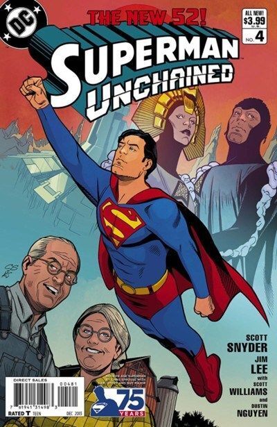 Superman Unchained (2013-2015) #4 (1:25 Chris Sprouse Variant)