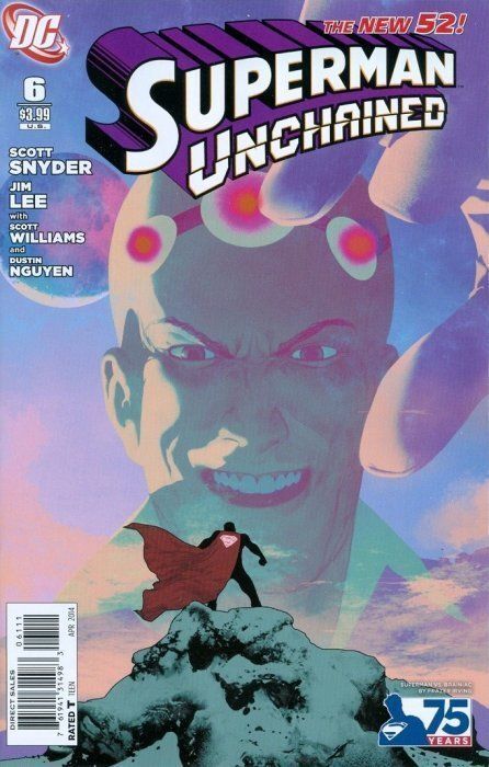 Superman Unchained (2013-2015) #6 (1:25 Frazer Irving Variant)