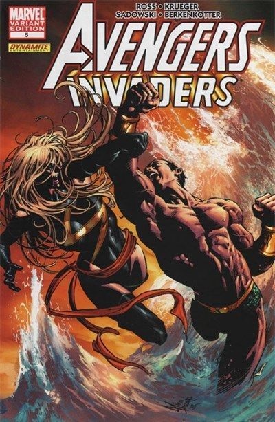 Avengers/Invaders (2008-2009) #5 of 12 (1:25 Mike Deodato Variant)